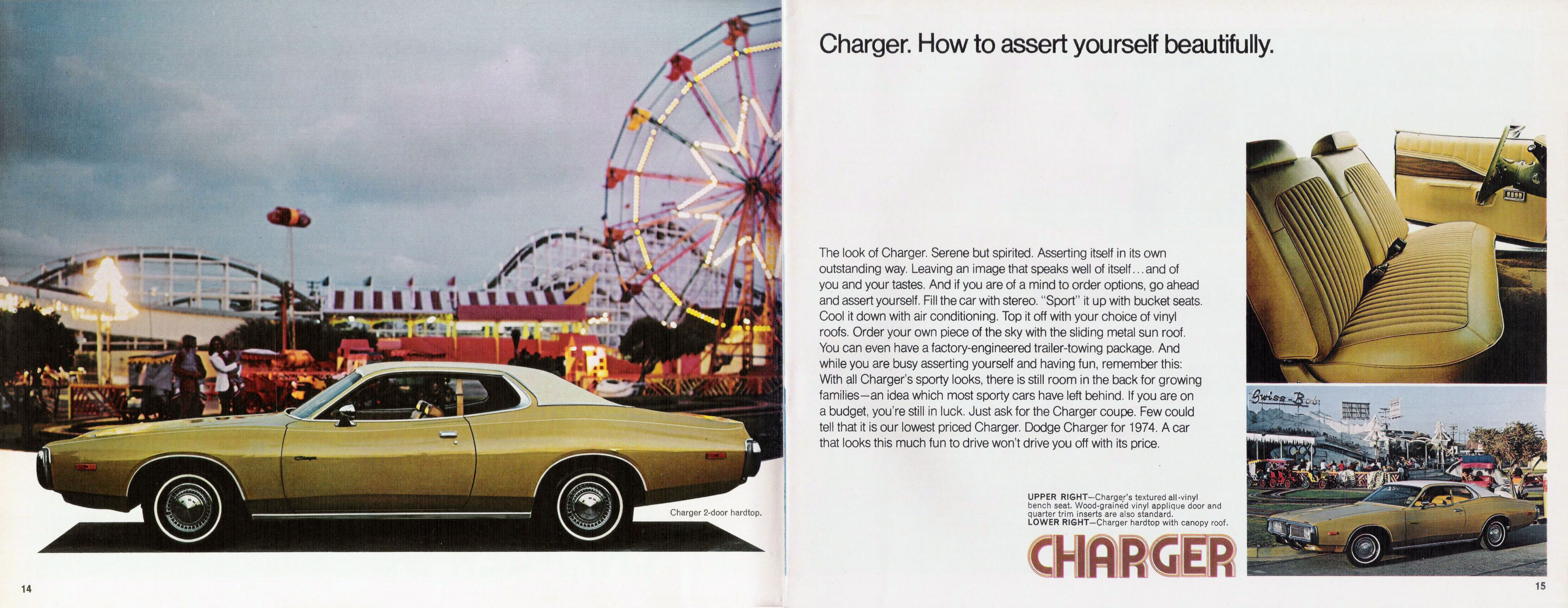 1974 Dodge Full-Line Brochure Page 6
